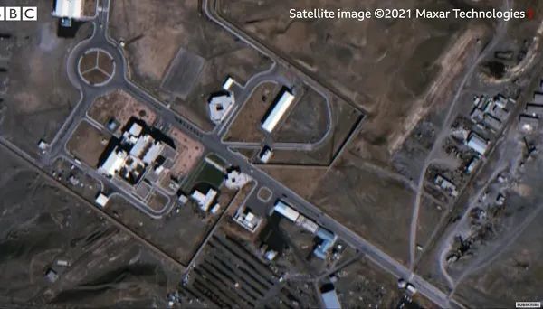 伊朗核设施卫星图片