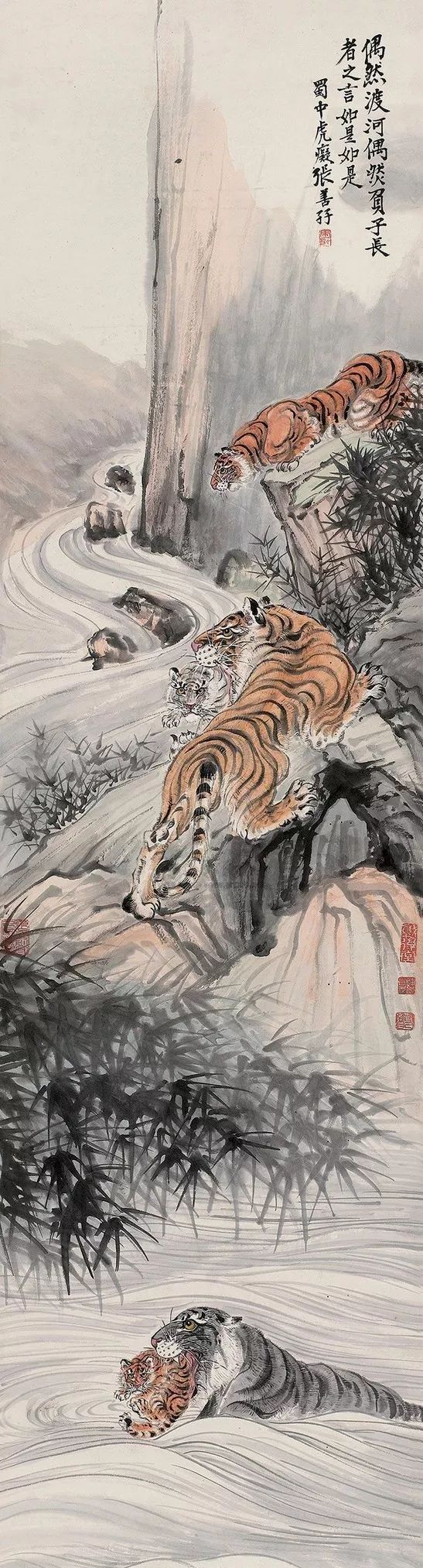 张善孖为画虎而养虎