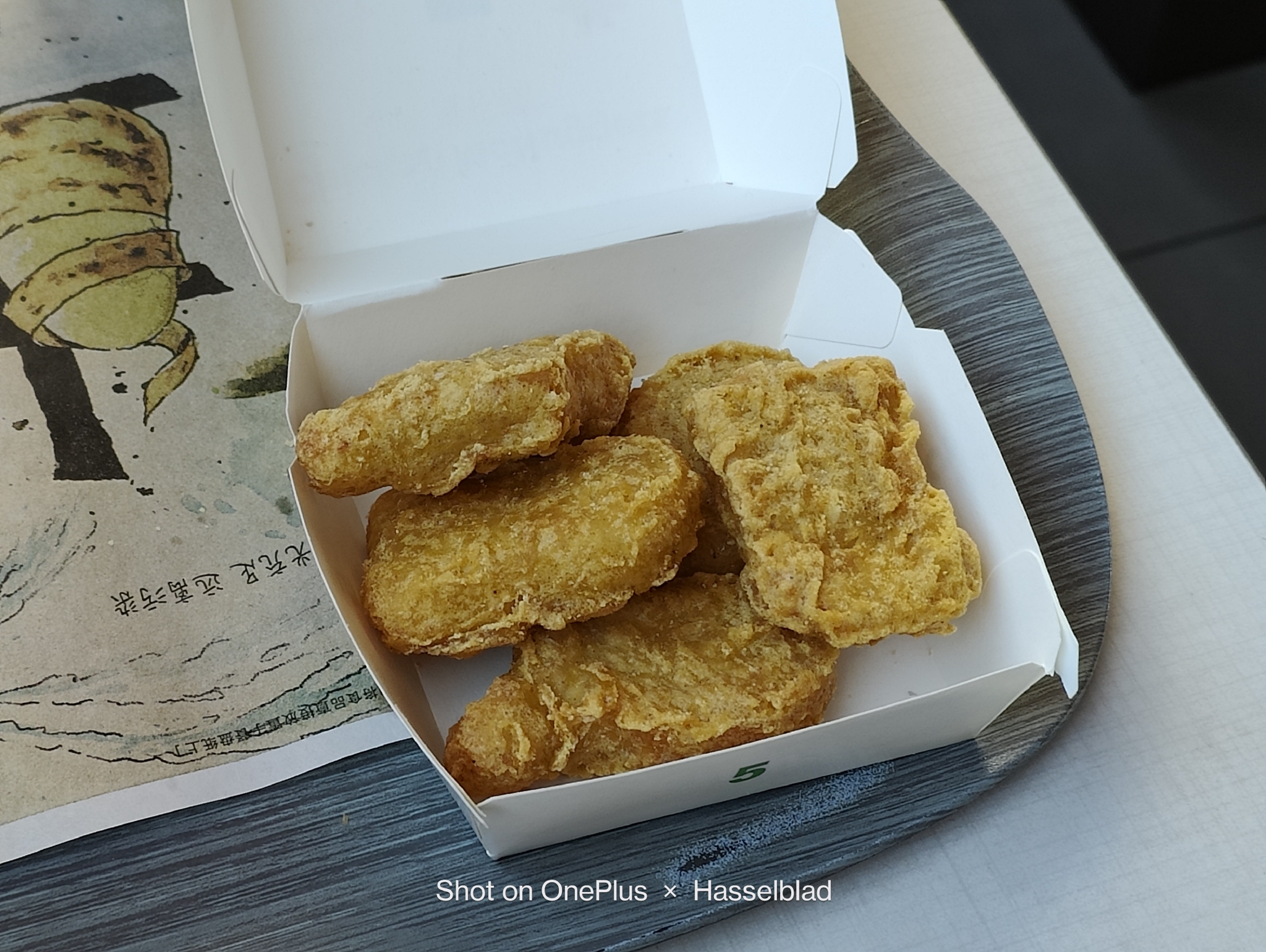 从来没碰过什么麦乐鸡侠啊每次都正好
