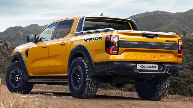 ranger raptor,福特ranger raptor 全新福特rangerraptor假想图将于2月首发搭载v6发动机
