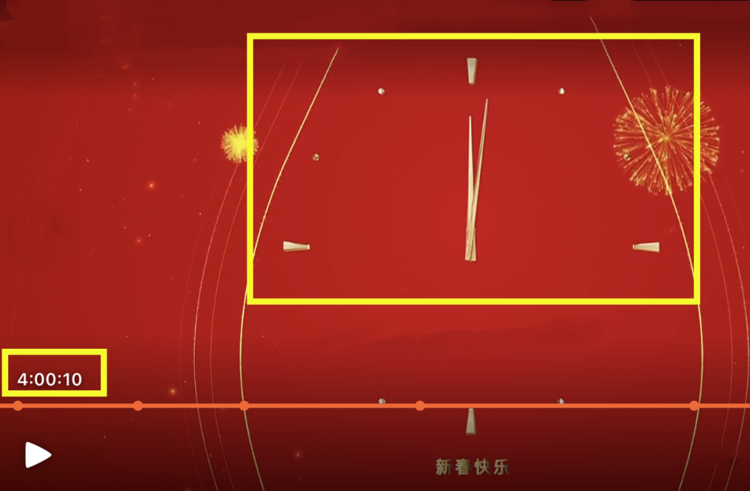 为了零点报时 任鲁豫偷看6次计时器