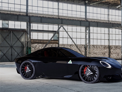 Bekin Ajvazi展示独立研究的阿尔法罗密欧Disco Volante