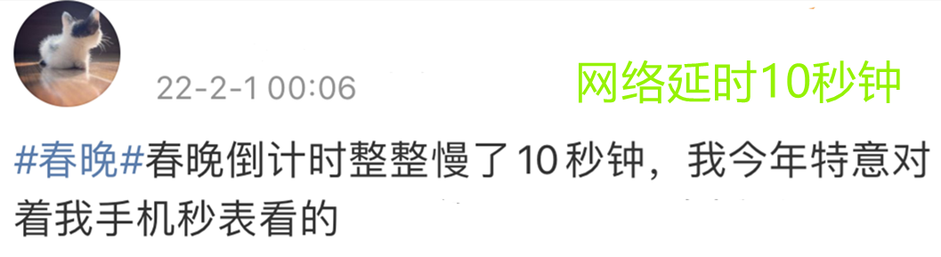 为了零点报时 任鲁豫偷看6次计时器