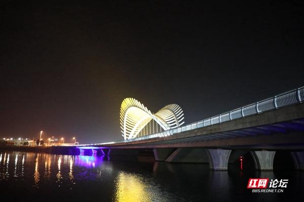 除夕之夜,常德龙头拱桥静谧绝美休闲区蓝鸢梦想 - Www.slyday.coM 除夕之夜,常德龙头拱桥静谧绝美休闲区蓝鸢梦想 - Www.slyday.coM