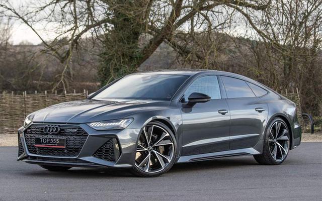 空间大颜值高，破百仅需3.6秒！奥迪全新RS 7海外实拍，搭4.0T V8