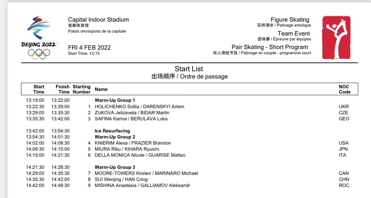花样滑冰团体赛明天上午开赛,中国队隋文静、韩聪领衔休闲区蓝鸢梦想 - Www.slyday.coM 花样滑冰团体赛明天上午开赛,中国队隋文静、韩聪领衔休闲区蓝鸢梦想 - Www.slyday.coM