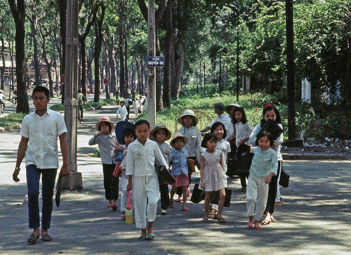 老照片 60年代的越南城市西贡  正处于战争的阴影之下