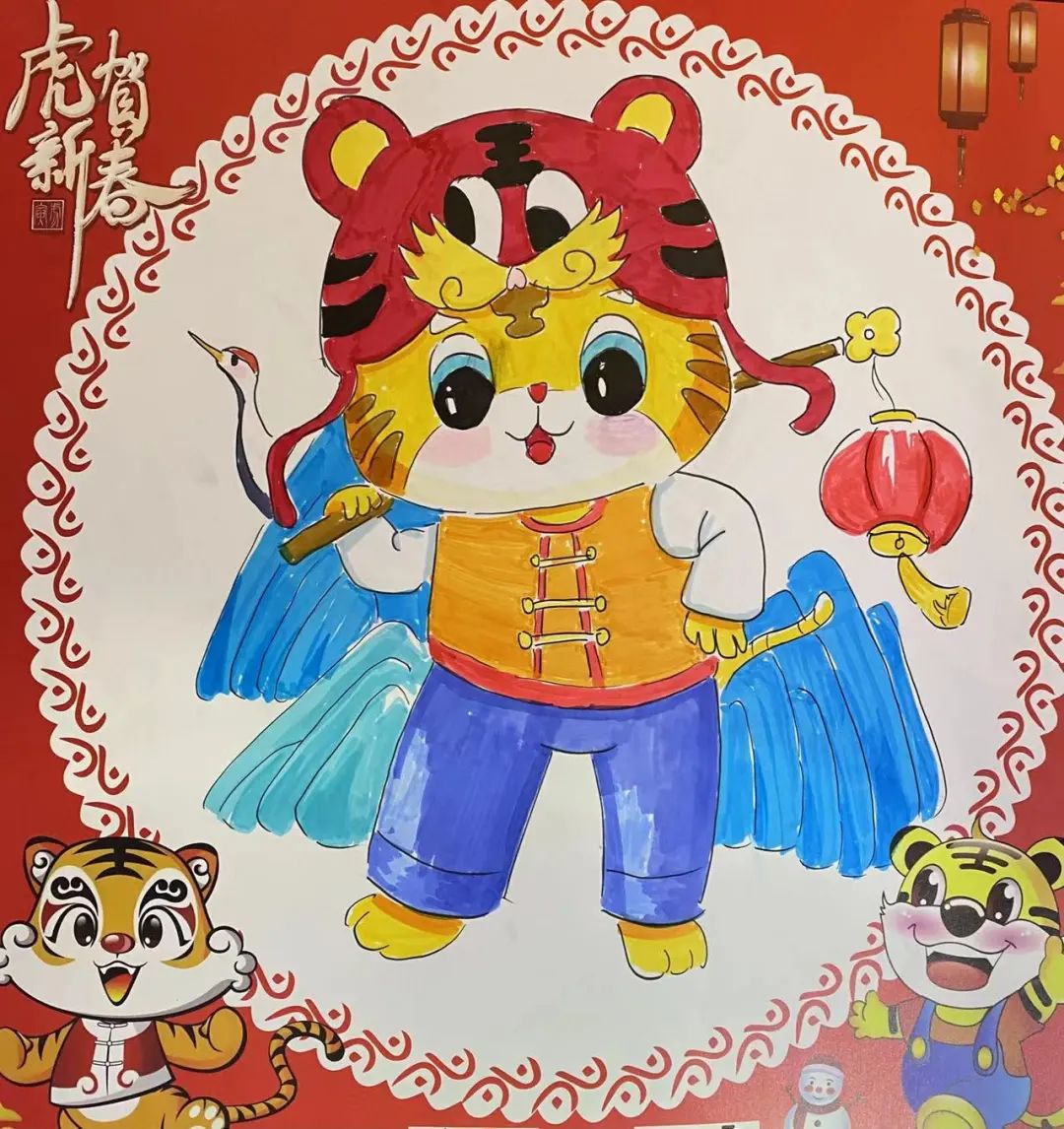 虎年画虎赢礼物|快看你家小朋友上榜没?