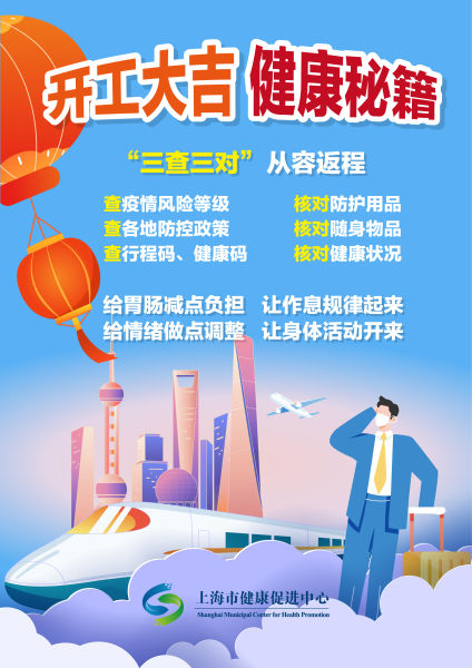 “三查三对”+“四舍五入”:上海这份健康秘籍助你开工大吉!休闲区蓝鸢梦想 - Www.slyday.coM “三查三对”+“四舍五入”:上海这份健康秘籍助你开工大吉!休闲区蓝鸢梦想 - Www.slyday.coM