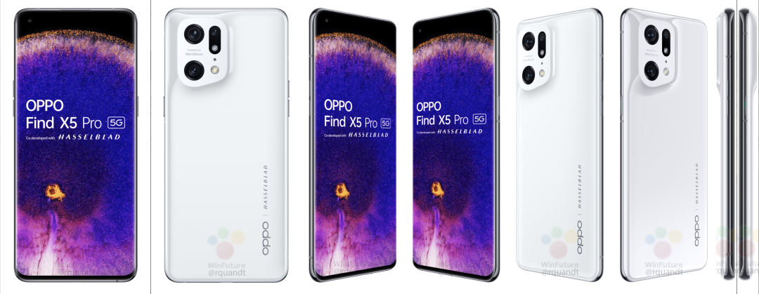 oppofindx5图片,oppofindx5手机图片 oppofindx5pro一图看全系哈苏联名马里亚纳自研芯