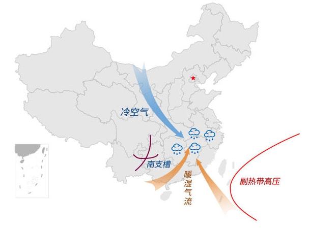 南方暴雪真的来了!黑色暴雪区覆盖3省,南方降雪量比北方还大