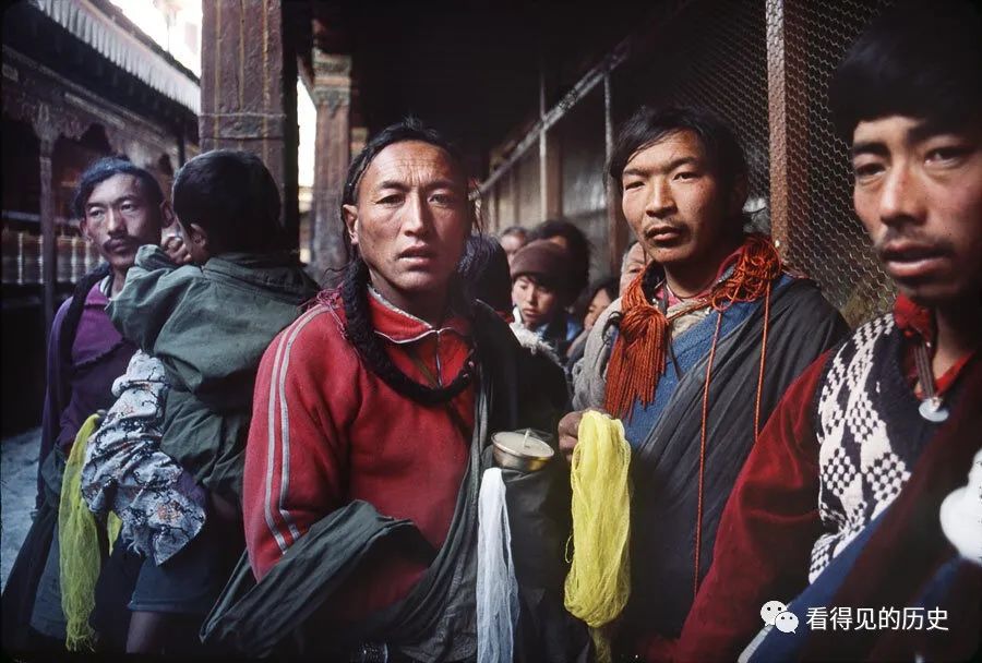 老照片1985年西藏那些淳朴的藏民
