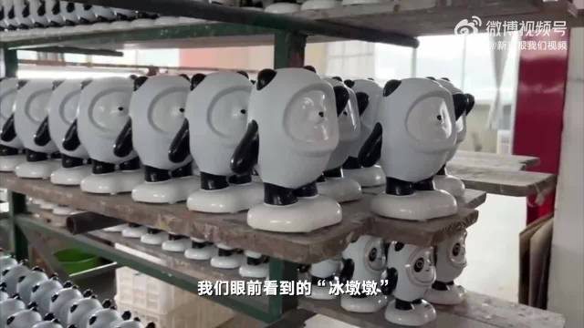 原来陶瓷冰墩墩是手工彩绘的 揭秘陶瓷冰墩墩制作流程