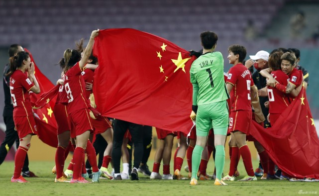恭喜中国女足胜<a href=