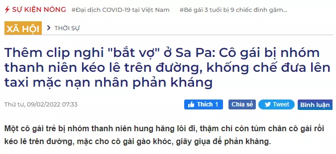 越南“抓妻”习俗死灰复燃，引网友热议