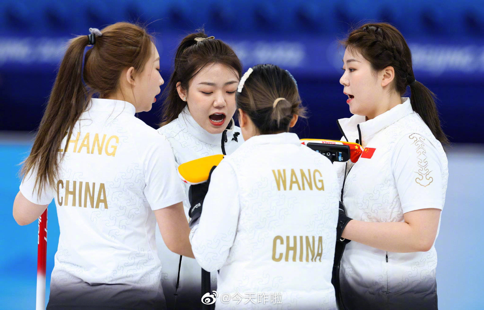今天， 中国女子冰壶队6：5战胜<a href=