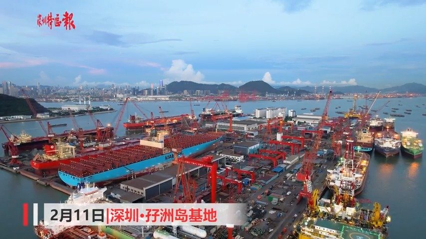 新春走基层 | 深圳孖洲岛修造船基地复工忙|复工|深圳市_新浪新闻