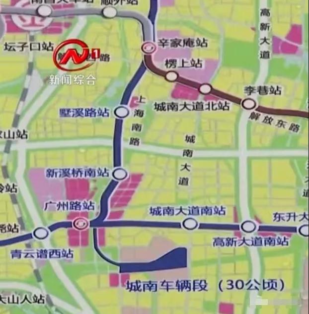 新版地铁规划线路曝光!涉及5,6,7,3号线东延线