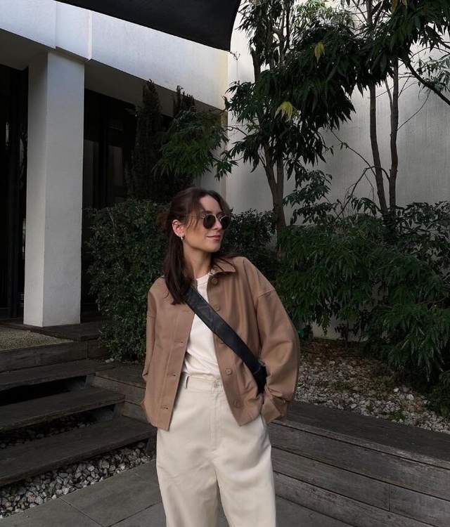 澳洲ins时尚博主JESSICA简洁耐看的基础款穿搭 散发随意慵懒感