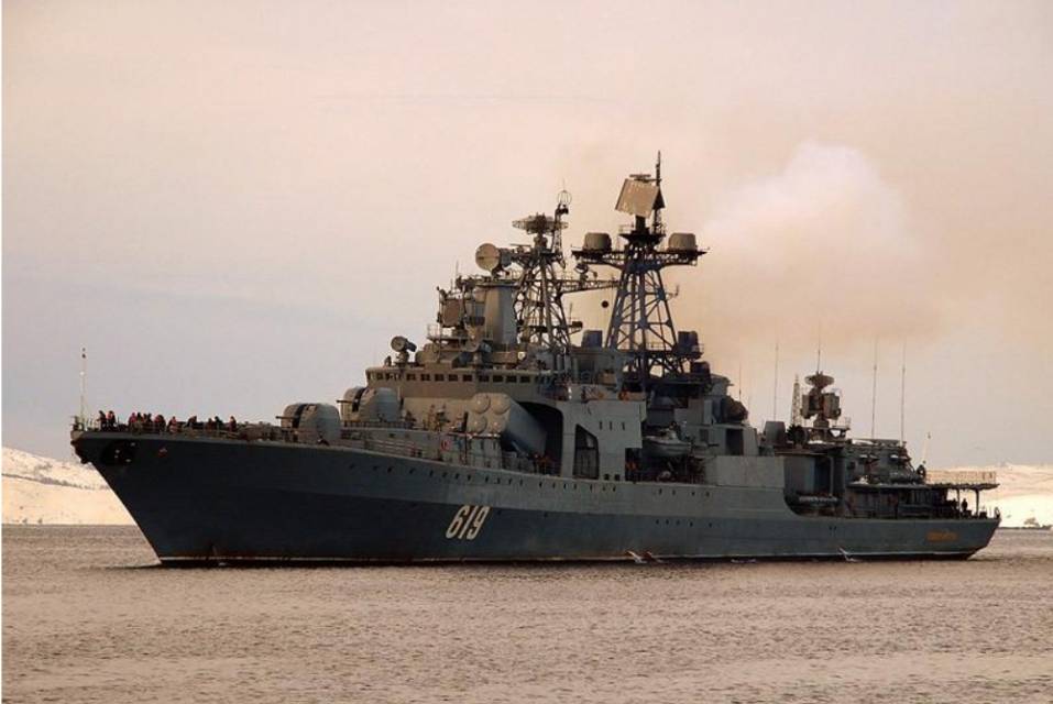 俄三大舰队的主要作战舰艇之一:无畏级驱逐舰实力处在