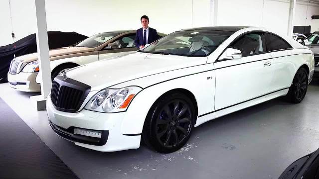 实拍迈巴赫57s Coupe，比劳斯莱斯更豪华的奔驰，落地超过1200万