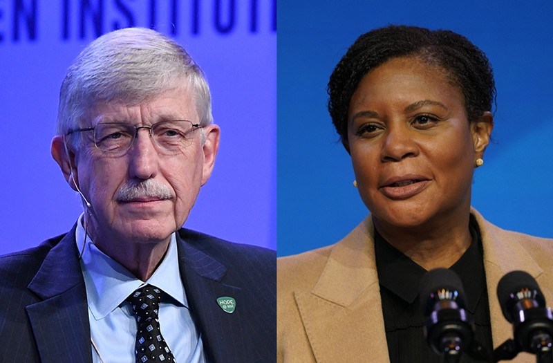 Francis Collins (左）Alondra Nelson（右）