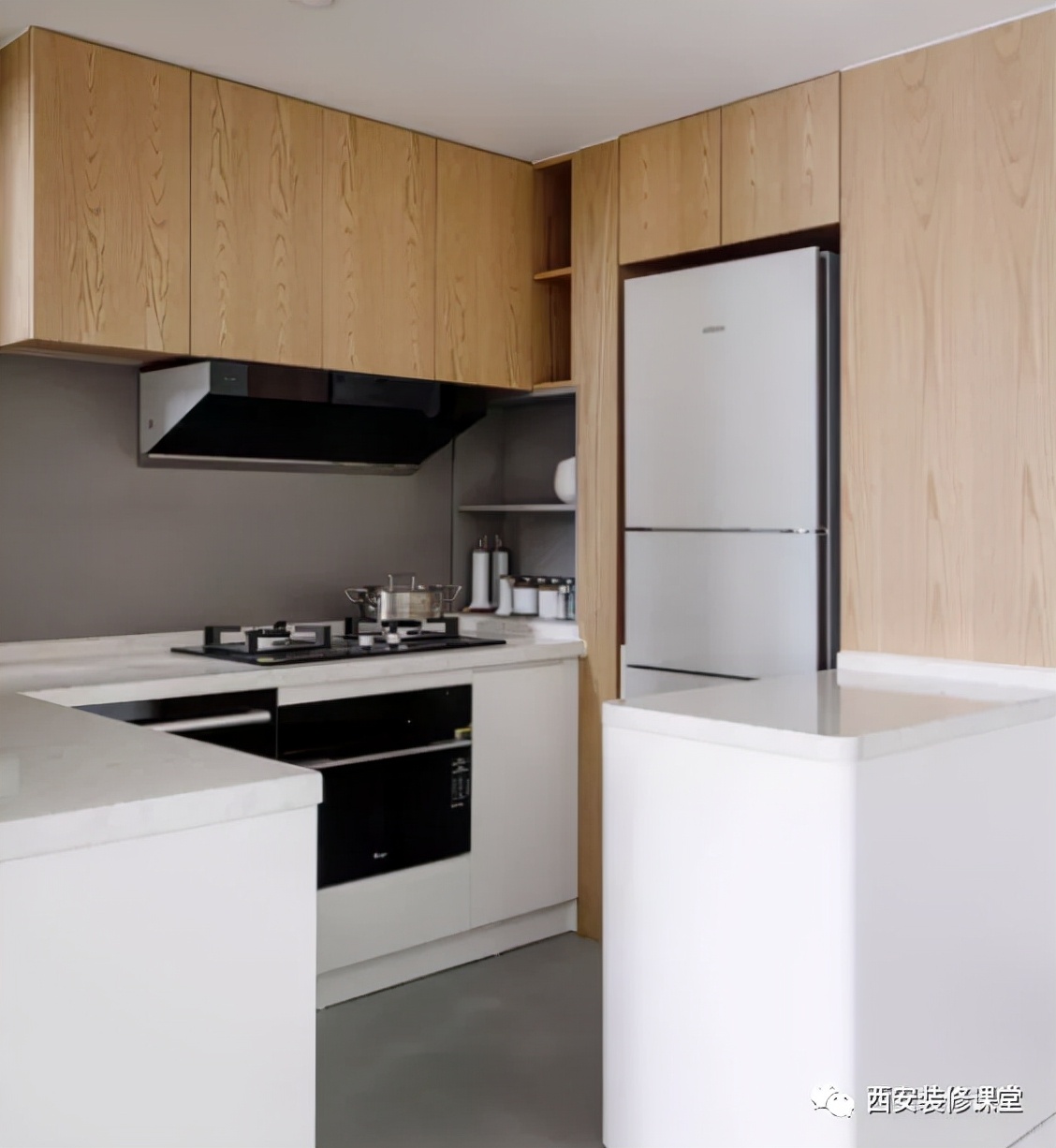 小户型开放式厨房|空间|家装设计|逆凡设计 - 原创作品 - 站酷 (ZCOOL)