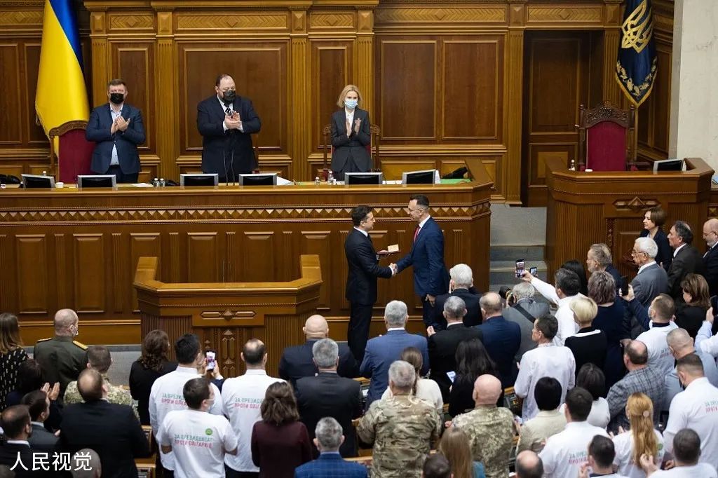 乌克兰最高拉达(议会) 资料图