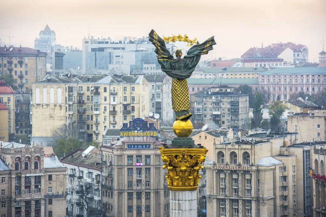 乌克兰首都基辅的独立纪念碑
