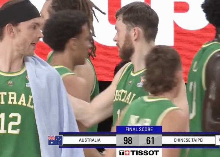 中国台北惨败澳洲37分!无法过半场,周仪翔-39,联赛2弃将成核心