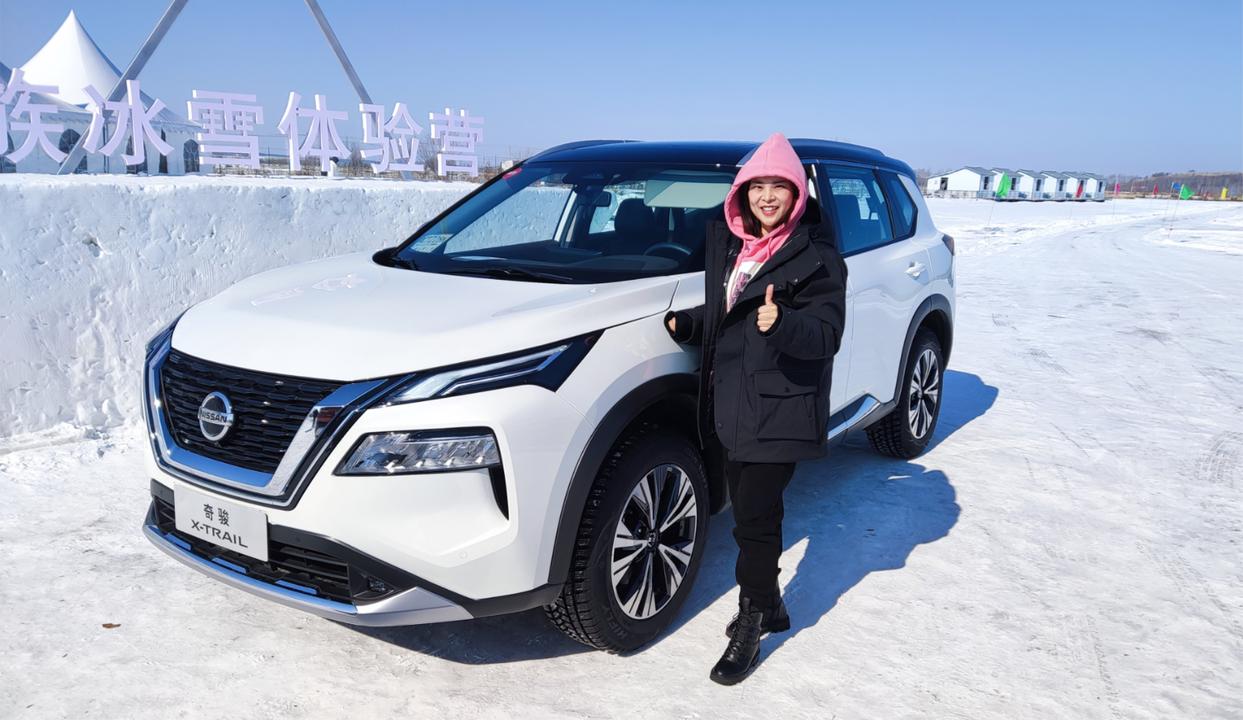 东风日产SUV家族冰雪试驾，奇骏上演冰上华尔兹？