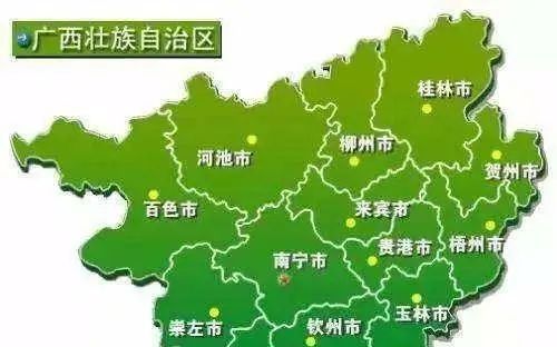 历史上广西省省会在桂林市1950年后为何迁到了中部的南宁市