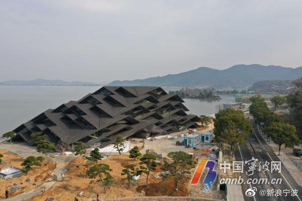 这个造型别致的韩岭美术馆6月完工 快来看看长啥样