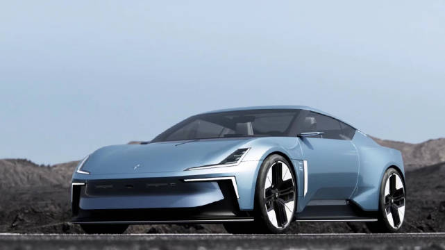 极星的外形设计还是一如既往的赞啊！