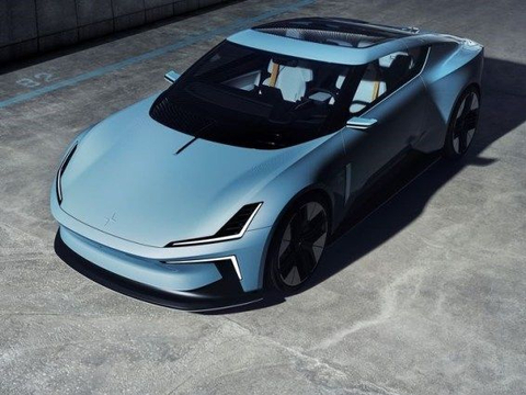 极星O2概念车官图 定位硬顶敞篷车