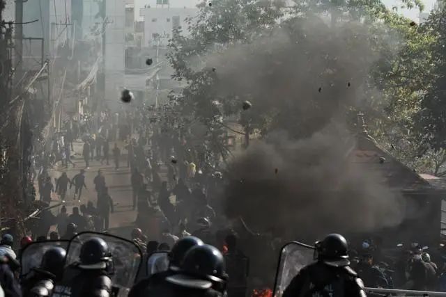 尼泊尔再度爆发抗议活动,图自尼泊尔媒体