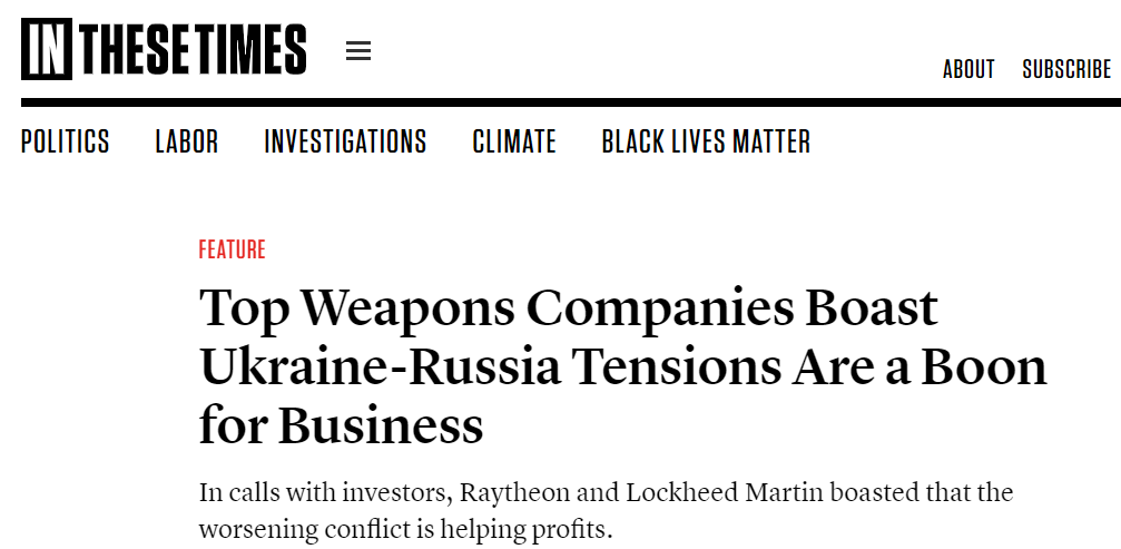 《當今時代》雜誌報道截圖