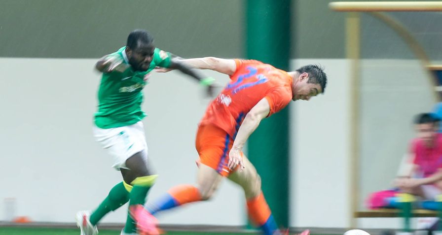 山东泰山核心孙准浩,被<a href=