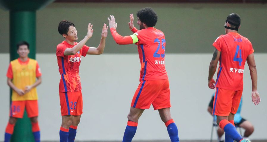 山东泰山核心孙准浩,被<a href=