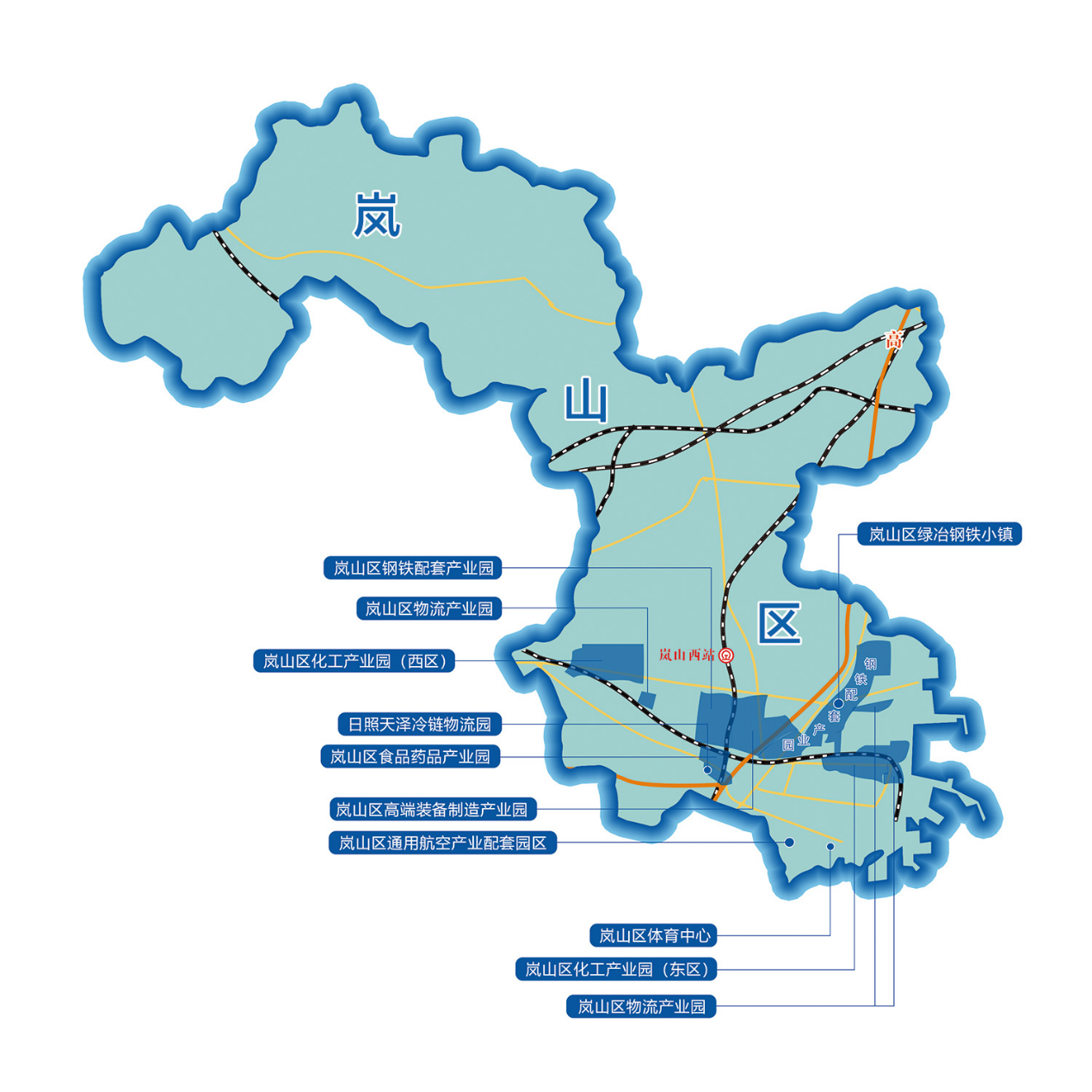 产业图谱2022年日照市产业布局及产业招商地图分析