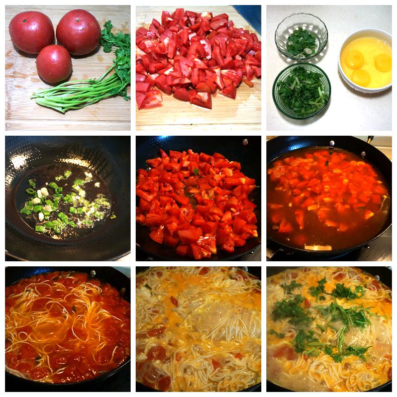 [转载]5道快手早餐面，简单营养，好吃又开胃，10分钟就能吃上