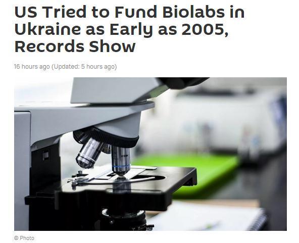 图片来源:俄罗斯卫星通讯社网页截图