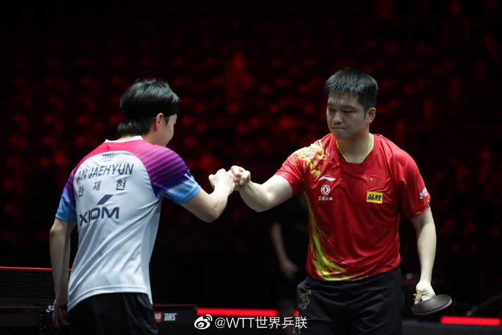 王楚钦一日三赛2胜1负！搭档孙颖莎进决赛，樊振东险胜<a href=