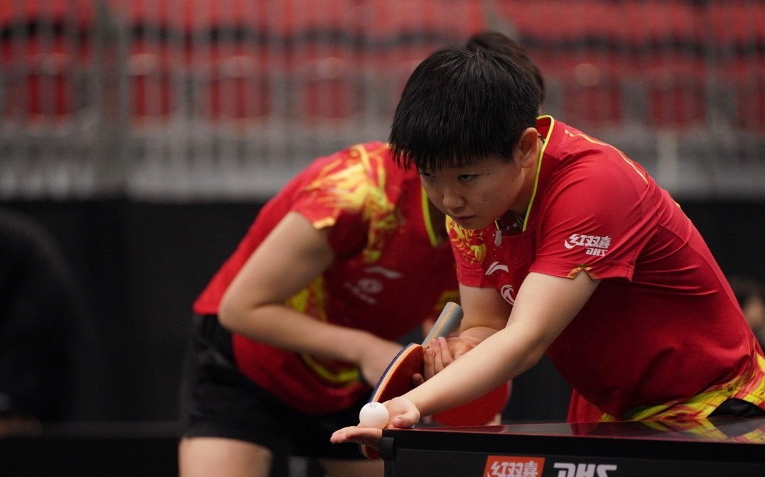 恭喜孙颖莎王曼昱，3-1淘汰<a href=