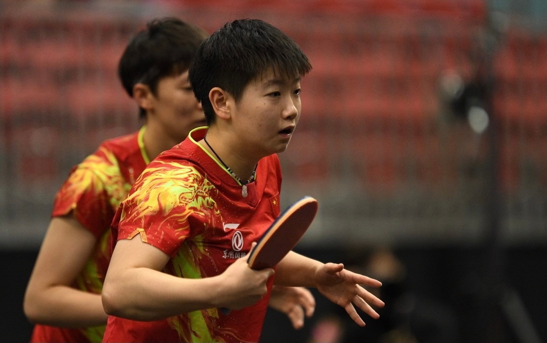 恭喜孙颖莎王曼昱，3-1淘汰<a href=