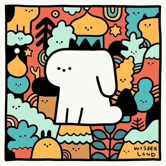 可爱风插画设计 cr.<a href=