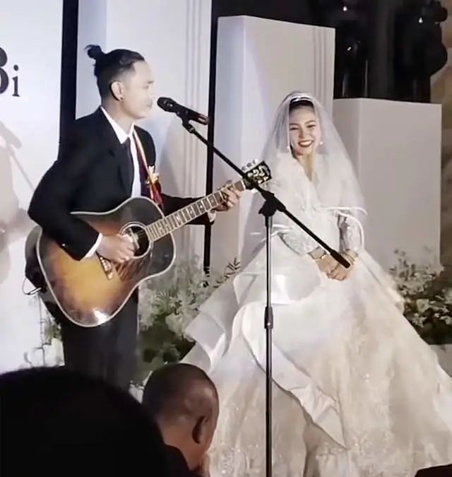 好声音张恒远毕夏大婚,相恋9年成正果,新娘秀花臂