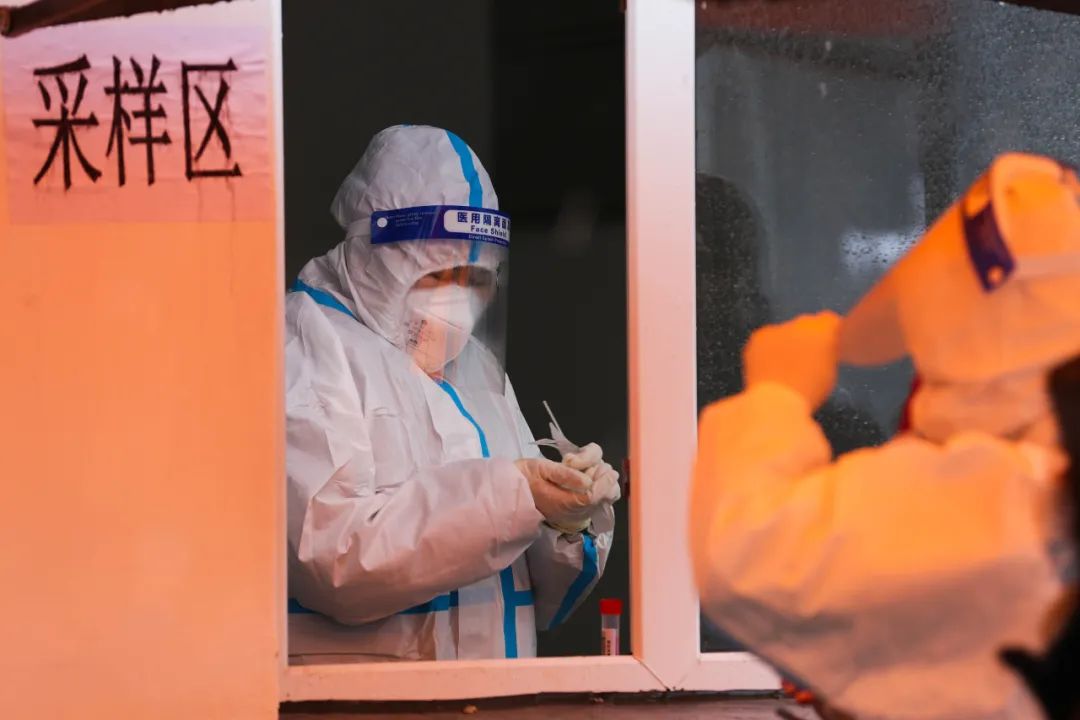 2022年3月14日，吉林省延吉市开展全员第二轮核酸检测。