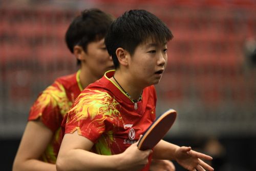 马龙3-2王楚钦,与梁靖崑同进8强,海产姐妹胜<a href=