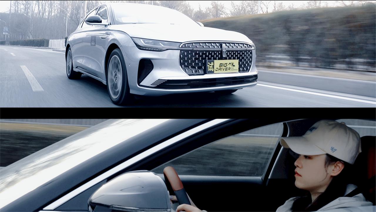 标题：与“Z”共谈，与她共享。林肯全新轿车林肯Z